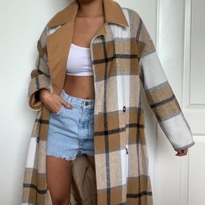 Brown long coat